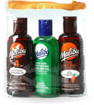 Malibu Tanning Pack Oil and After Sun 3 Pack Bundle X 1