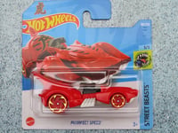 H2088 PURRFECT SPEED red Hot wheels 2022 088/250 CaseD year of the Tiger