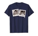 Stan Laurel & Oliver Hardy Retro B&W Photo T-Shirt