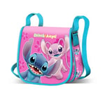 Disney Lilo et Stitch Match-Sac à Bandoulière Muffin Mini, Rose, 16,5 x 16,5 cm