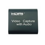 Carte d'acquisition vidéo 4K 1080P,HDMI vers USB 2.0,sortie Audio,entrée micro,boîtier d'enregistrement de jeu,PC,Streaming en direct,appareil de Capture HD