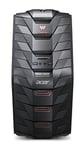 Acer AG3-710 Desktop PC (Intel Core i5-6400T, 12 GB RAM, 2 TB + 8 GB SSD, Windows 10) - Black/Red