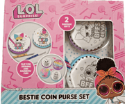 LOL Surprise! Bestie Coin Purse Set Kids Craft Friendship Gift New In Box