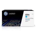 HP 656X - High Yield - cyan - original - LaserJet - toner cartridge (CF461X) - f