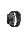 Apple Watch Series 10 GPS + Cellular 46mm - Slate Titanium Case with Black Sport Band - M/L