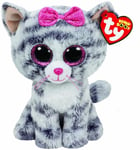 Ty - TY37190 - Beanie Boo's - Peluche Kiki Chat 15 cm