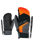 Ziener Labinos Gants de Ski Unisexe pour Enfant Taille Unique Orange (New Orange.Magnet)