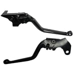 ACCOSSATO Paire de leviers noirs pour Yamaha TDM 900 de 2012 à 2014 (CC 900)