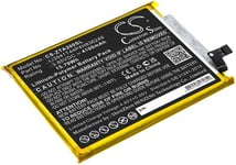 Kompatibelt med ZTE Rakuten BIG 5G, 3.85V, 4100 mAh