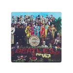 Half Moon Bay | The Beatles Sgt. Pepper Coaster | Ceramic Coasters & Beer Mats | Beatles Coasters For Man Cave | The Beatles Gifts & Music Gifts | Rock Music Dad Gifts | Desk Coaster | Cool Room Decor