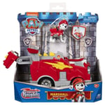 Paw Patrol Knights Deluxe Fordon Marshall multifärg