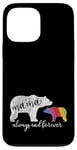 Coque pour iPhone 13 Pro Max Rainbow Mama Bear LGBT Always Forever Love Support Pride LGBT