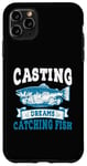 Coque pour iPhone 11 Pro Max Casting Dreams Attraper des poissons