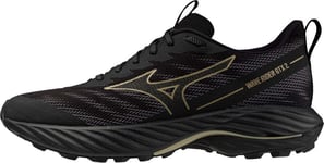 Mizuno Wave Rider GORE-TEX 2 Mens Trail Running Shoes Black Waterproof GTX Run