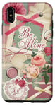 Coque pour iPhone XS Max Album de scrapbooking tendance Coquette Rose