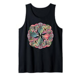 Turtle Ocean Mandala Turtle Marine Biology Tortoise Tank Top