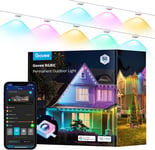 Permanent Outdoor Lights 15M, Smart RGBIC Outdoor Lights with 72 Scene Modes, Wo