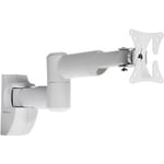 Proper Swing Arm TV Wall Bracket Non Height Adjustable 28 " 115 x 232 mm White