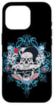 Coque pour iPhone 16 Pro Skater Skull