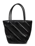 Alexander Wang Roxy Soft Small Tote Black Logo Quilted Nylon Shopper Väska Svart [Color: BLACK ][Sex: Women ][Sizes: ONE SIZE ]