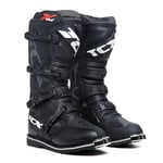 TCX - Men's Motocross Boot, Enduro Boot, Off-Road Boot with Microfibre Upper and Goodyear Construction Sole, Black