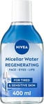 NIVEA Regenerating Serum Infused Micellar Water Micellar Cleansing Water 400ml