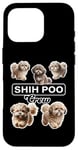 Coque pour iPhone 16 Pro L'équipage de Shih Poo