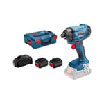 Bosch - Visseuse à chocs 18V gdr 18V-160 + 2 batteries ProCORE 5,5 Ah + chargeur + coffret l-boxx 06019G5106