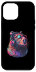 Coque pour iPhone 12 Pro Max Capybara DJ House Dance Club Beatmaker Casque de musique