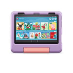 Amazon Kid-Proof Case for Fire HD 8 tablet | Only compatible with 12th-generation tablet (2022 release), Purple