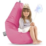 Pouf Poire Similicuir Outdoor Rose Happers xl