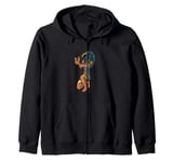 God of Egyptian mythology - Thoth Zip Hoodie