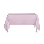 TODAY Cotton Tablecloth Cocoa, Powder pink, 140x240-cm