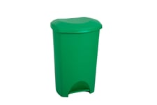 Addis 50 L Recycling Commercial Utility Waste Trash Pedal Bin Green 518635ebay