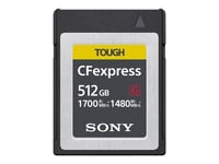 Sony Ceb-G Series Cebg512/J - Flash-Minneskort - 512 Gb - Cfexpress