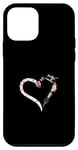 Coque pour iPhone 12 mini Amateur de couture en forme de cœur pour machine à coudre