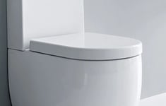 Lavabo Flo Toalettsete Med myktlukkende hengsler, Hvit - 333221