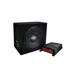 Pioneer GXT-3730B-SET 12" Basspakke Basspakke med kasse, forsterker, kabler