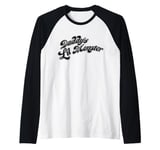 DC Suicide Squad Harley Quinn Daddys Lil Monster Raglan Baseball Tee