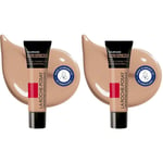 LA ROCHE POSAY TOLERIANE Fluide Correcteur Haute Couvrance 16H SPF25 n° 9,5, teinte light 2x30 ml