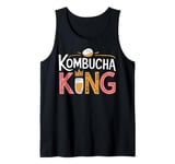 Mens Kombucha Tea King Of Kombucha Tank Top