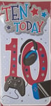 Happy 10th Birthday 10 Today Headphones Gamer Controller Handheld Console