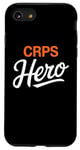 Coque pour iPhone SE (2020) / 7 / 8 Awareness CRPS Hero Shirt | Ruban orange sensibilisation CRPS