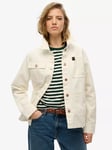 Superdry Chore Utility Jacket, Off White