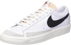 Nike Homme Blazer '77 VNTG Basket, White/Black/Sail, 47.5 EU