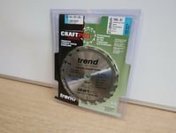 TREND CSB/16018 160MM X 20MM 18T TCT FESTOOL HK55 HKC55 TRIM SAW BLADE