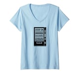 Womens Soda Vending Machine V-Neck T-Shirt