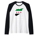 Syria,Syria map,Free syria Flag,Syrian. Raglan Baseball Tee