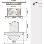 SENSOR P46LR SEKUNDÆR BMS SNAP