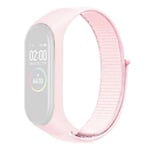 Xiaomi Mi Band 7 / 6 / 5 klockarmband i nylon - Rosa Rosa